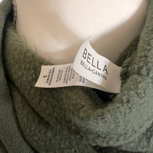 Nature lover Bella + Canvas Cropped Hoodie S - ‘No Planet B’ mountain st… - Picture 5 of 9